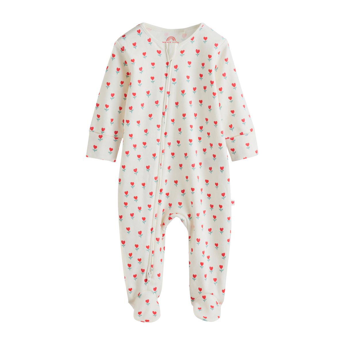 Dors-bien à zip double sens bébé, lot de 4 rouge/rose, NEXT