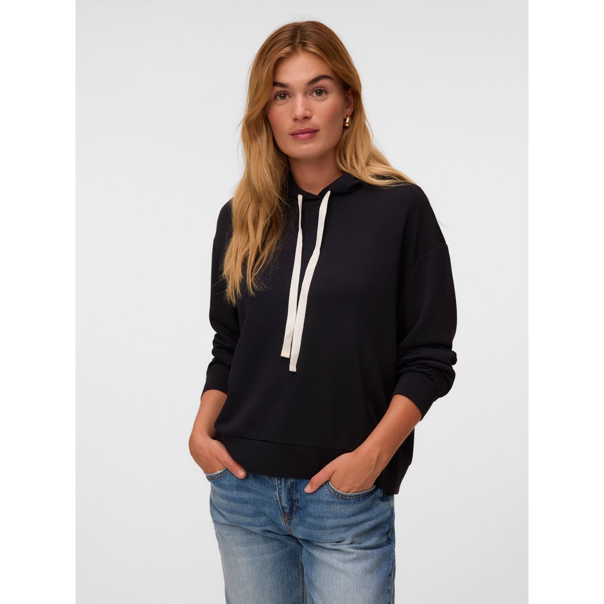 Sweat À Capuche noire - black, VERO MODA