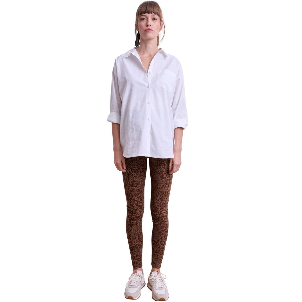Chemise grossesse et allaitement blanc, VERTBAUDET