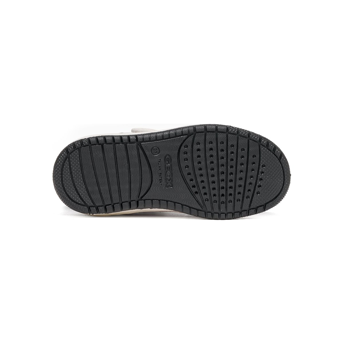 Baskets J WASHIBA blanc/rouge, GEOX