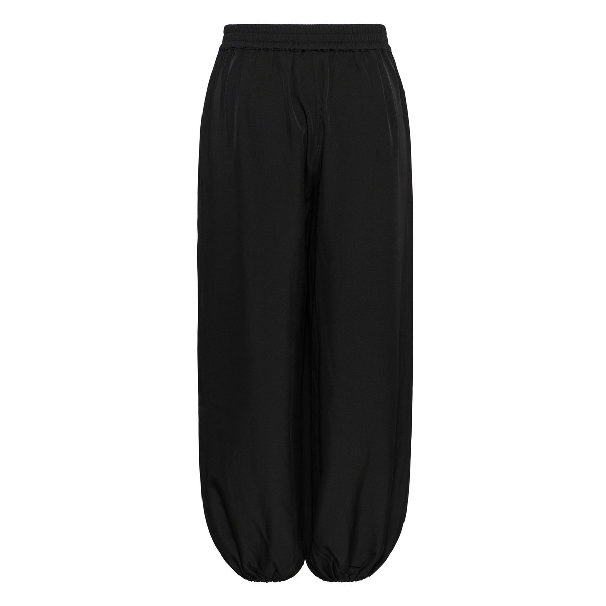 Pantalon casual noir black deep cc., KAFFE CURVE