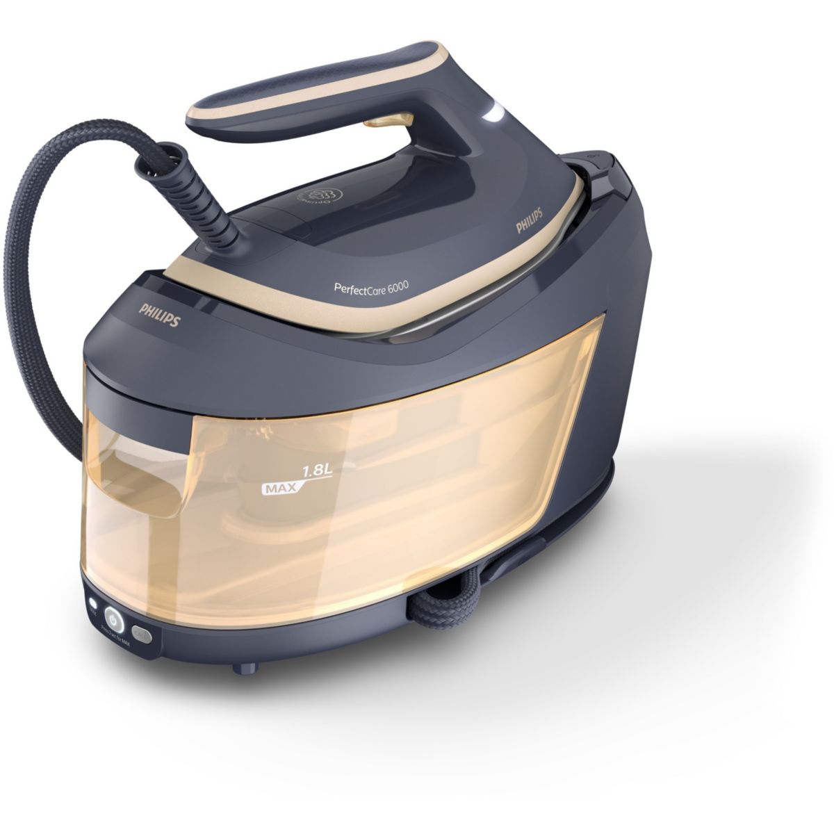 Centrale vapeur PSG6066/20 bleu et doré 1,8L noir et dorã©, PHILIPS