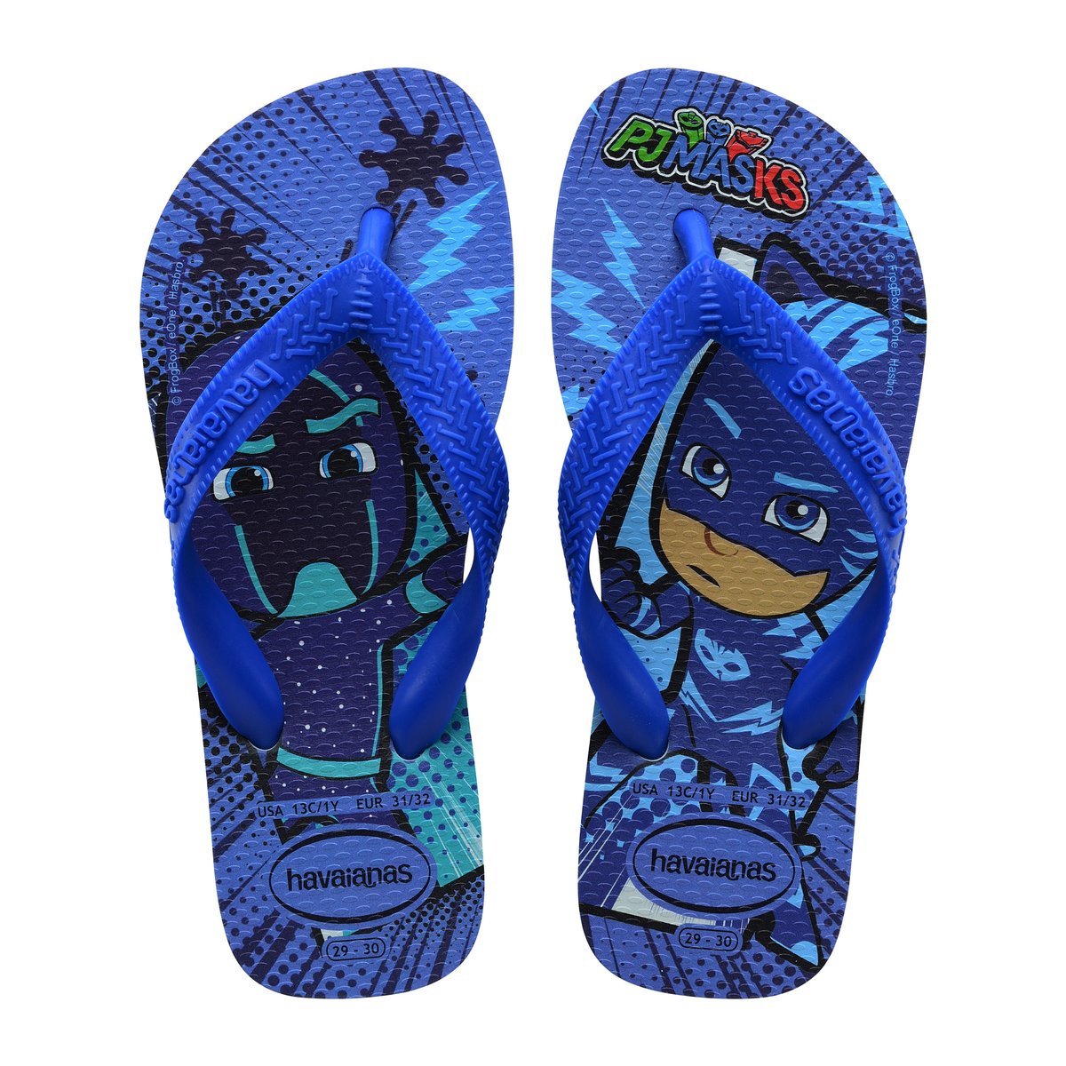 Tong à Enfiler H. K T Pj Masks bleu, HAVAIANAS