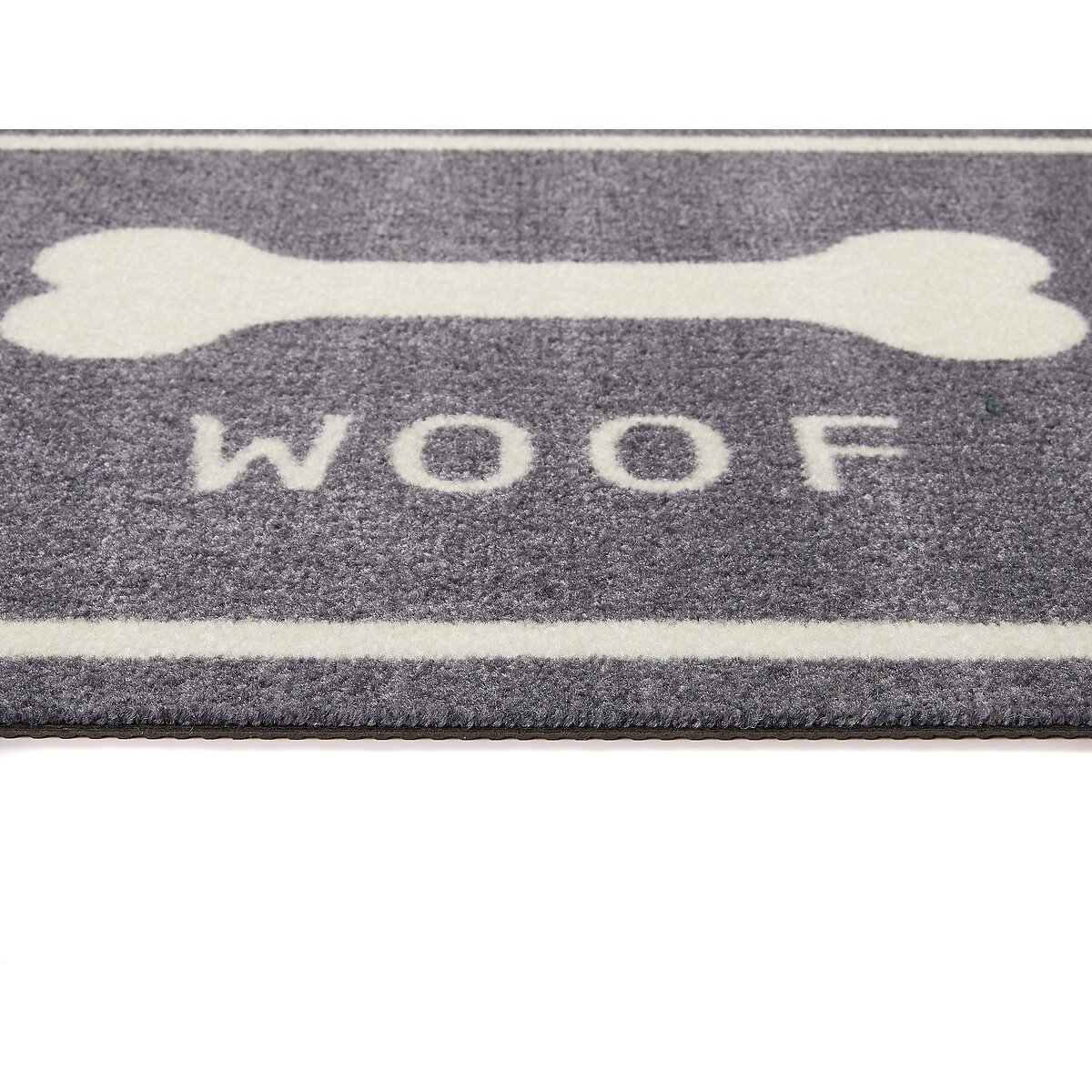 Woof Stain Resistant Pet Mat 50x75cm grey, HOWLER & SCRATCH