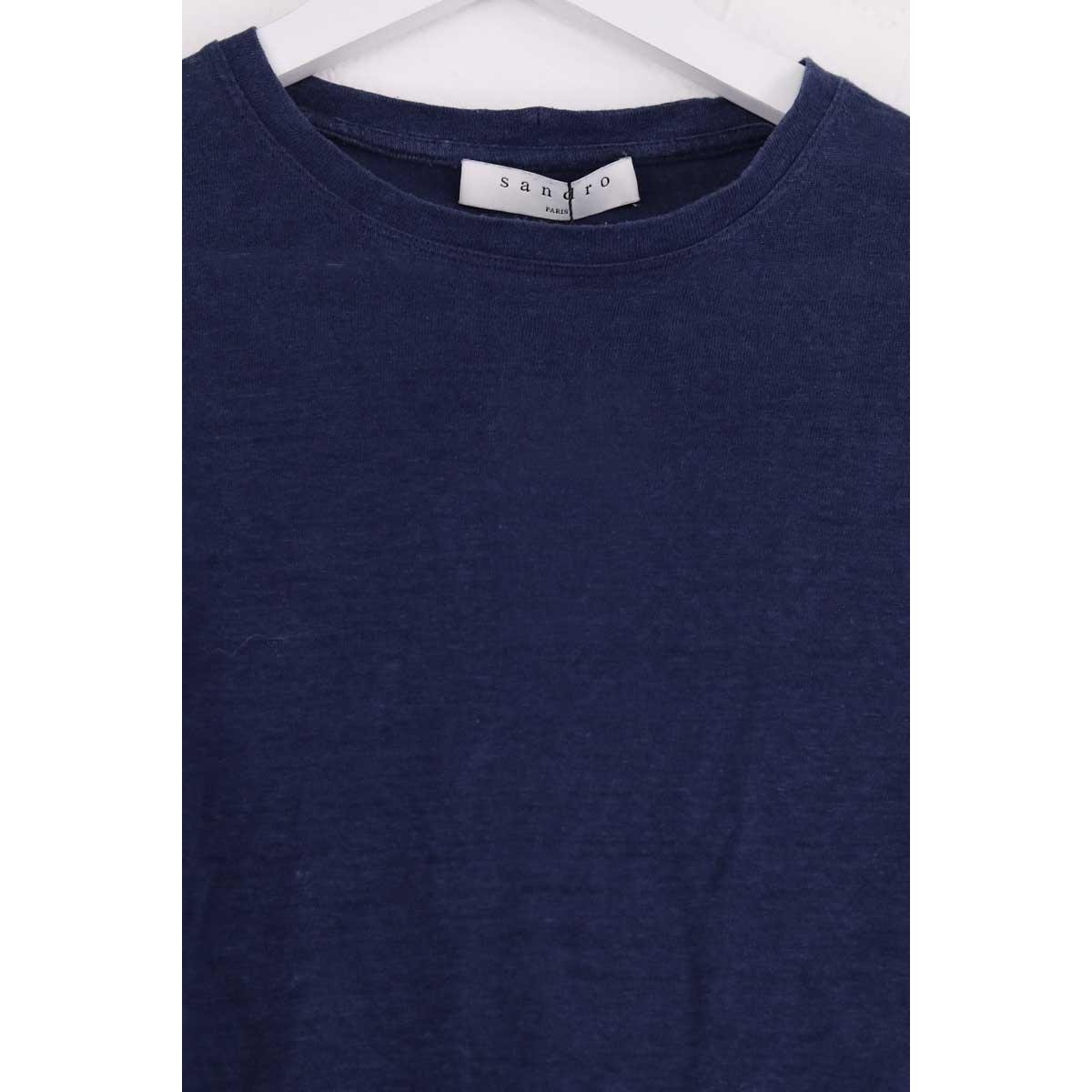 T-shirt - Très Bon État bleu, SANDRO