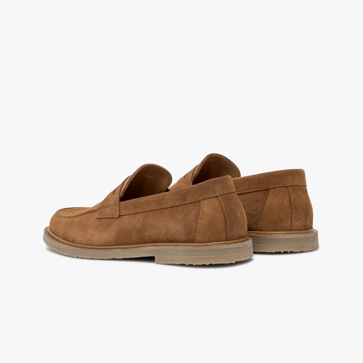 Mocassin en cuir SAUL rouge terracotta, BOCAGE
