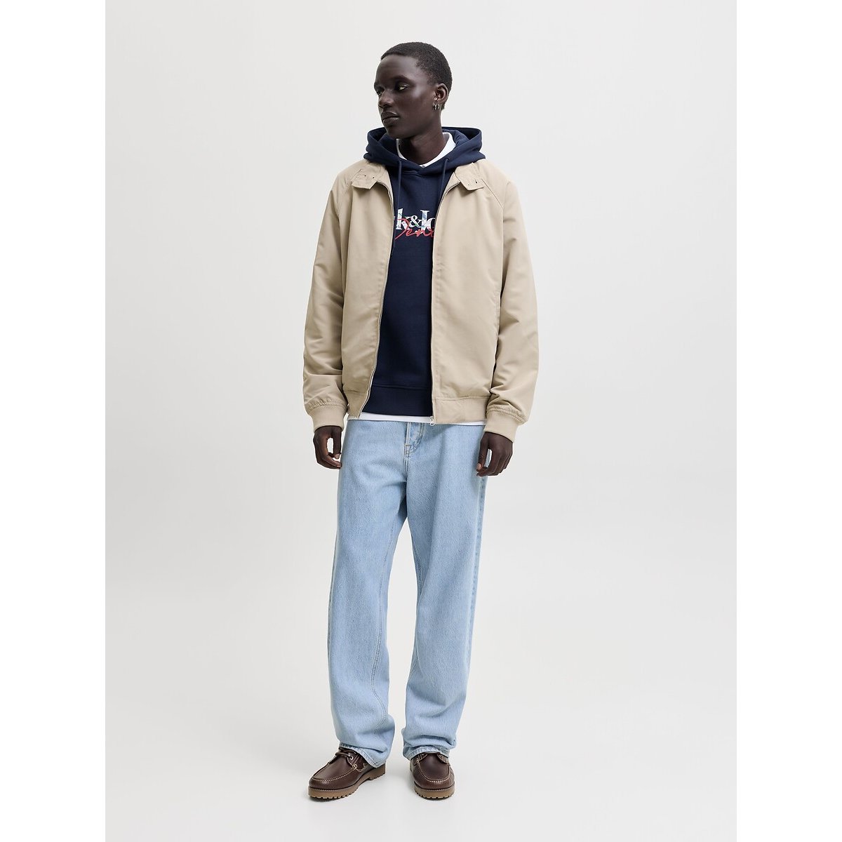 Sweat à capuche, TOM bleu marine, JACK & JONES