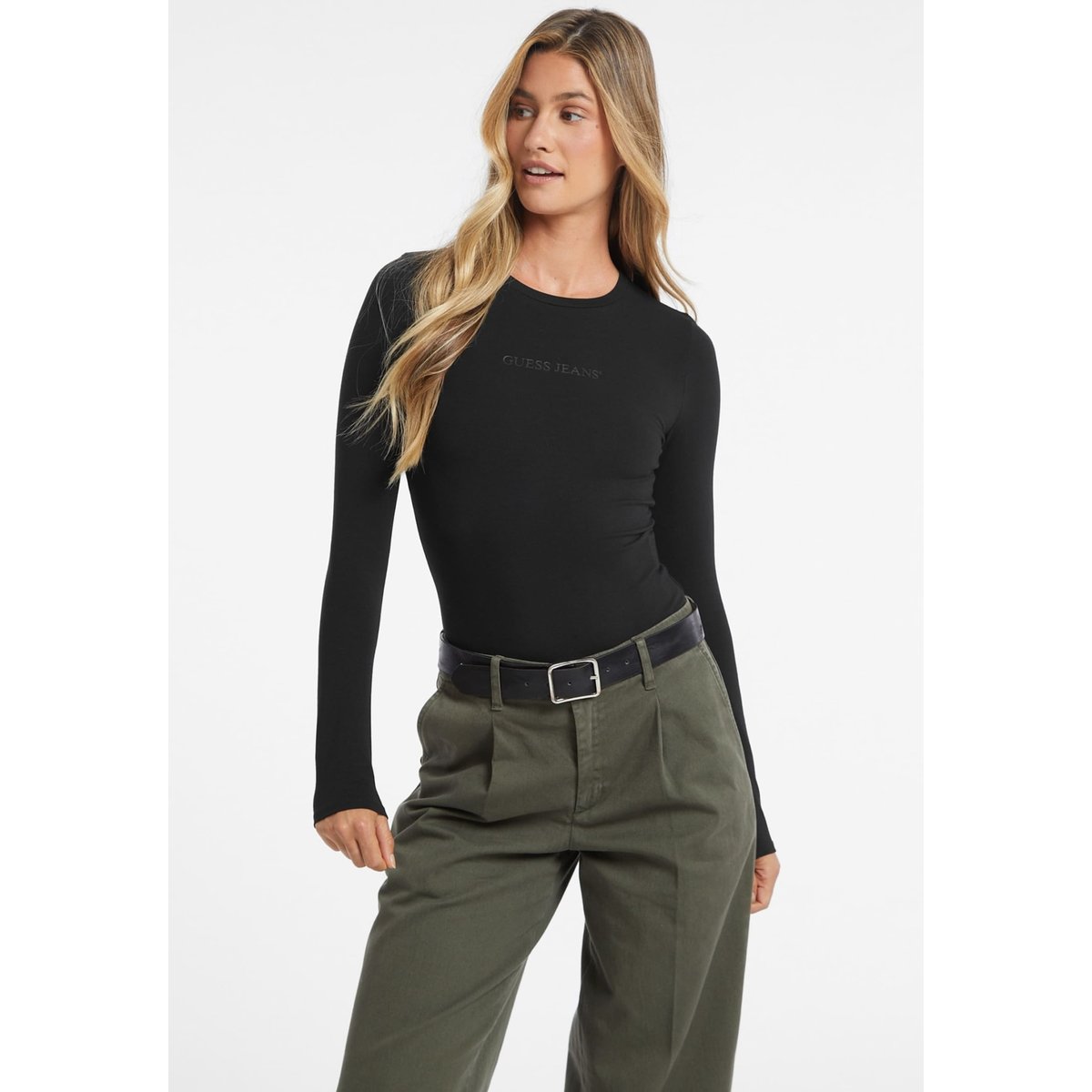 Body Logo Brodé noir, GUESS