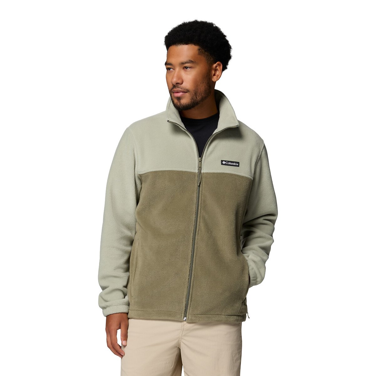 Veste polaire zippée Steens Mountain kaki + vert, COLUMBIA