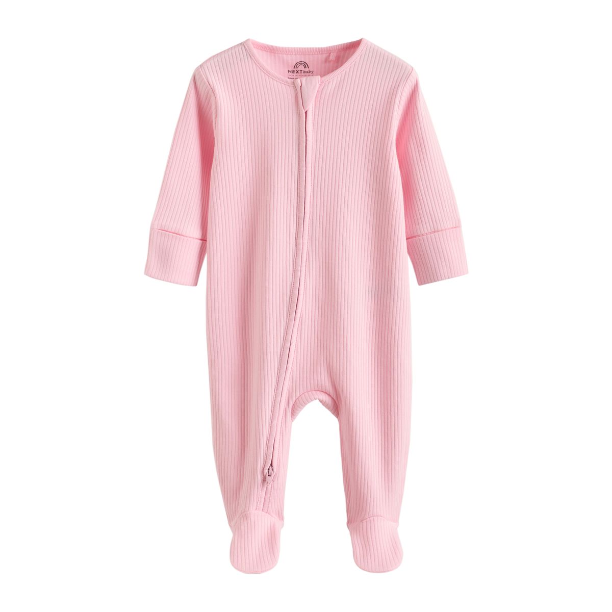 Dors-bien à zip double sens bébé, lot de 3 rose, NEXT