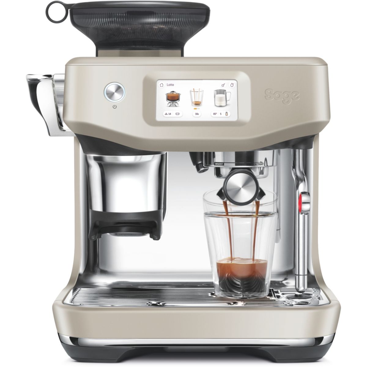 Machine à expresso the Barista Touch Impress SES882ALMSES88 crème / ivoire, SAGE APPLIANCES