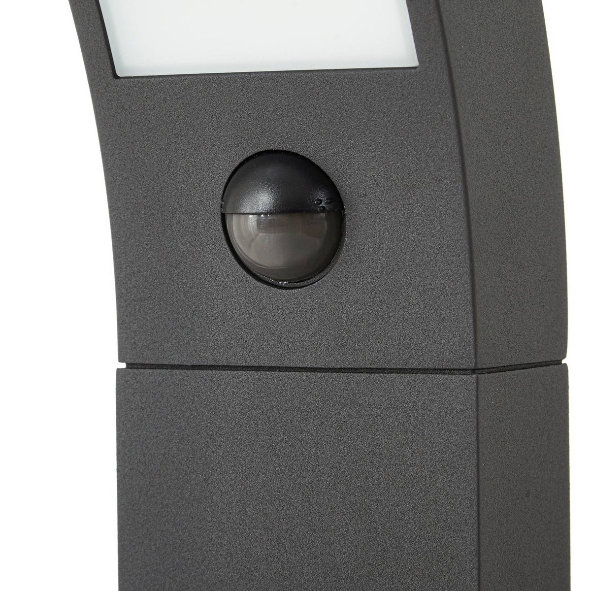 Luminaire extérieur en aluminium moderneLED gris graphite, blanc transparent, LUCANDE