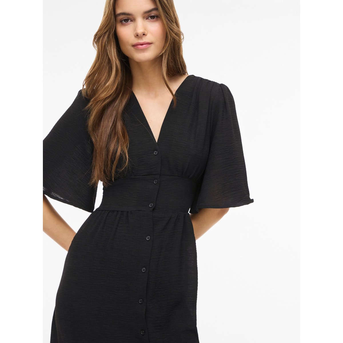 Robe Mi-Longue noir - black1, VILA