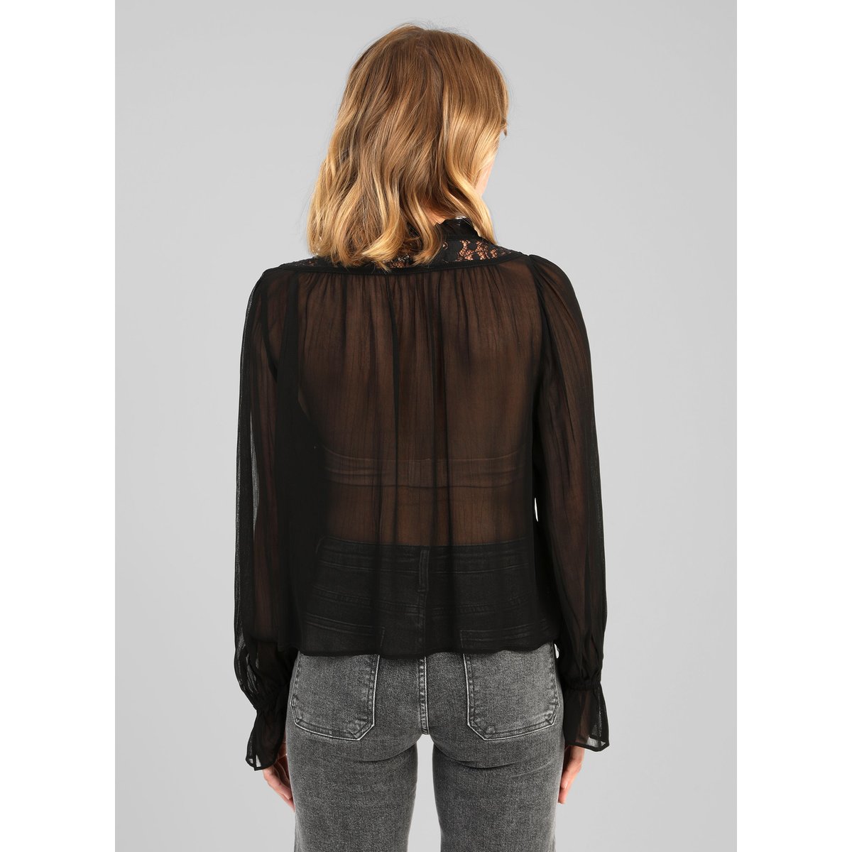 Blouse SIONA noir, AN'GE