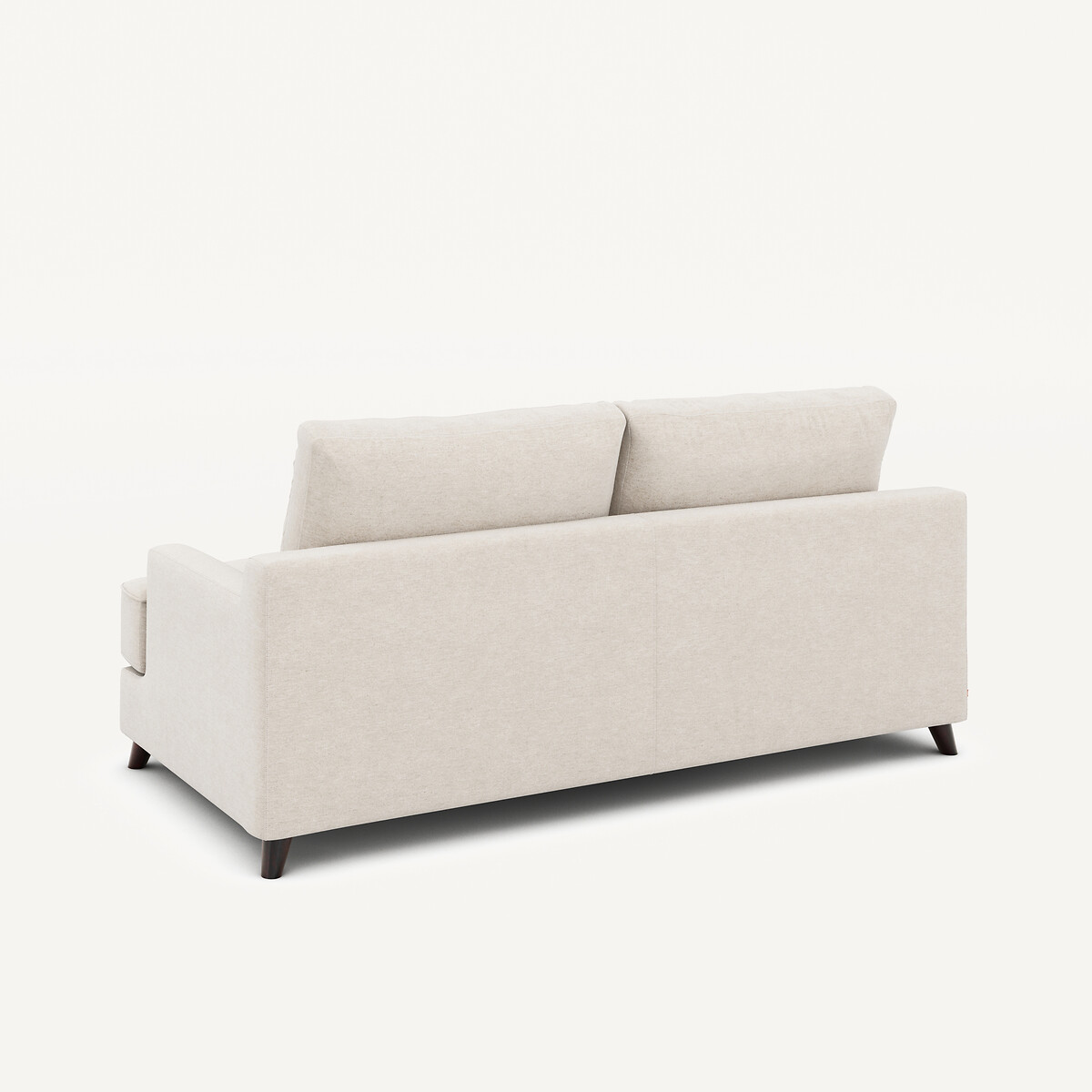 3-Sitzer-Sofa, umwandelbar, aus meliertem Leinen, ALWINE elfenbein, AM.PM