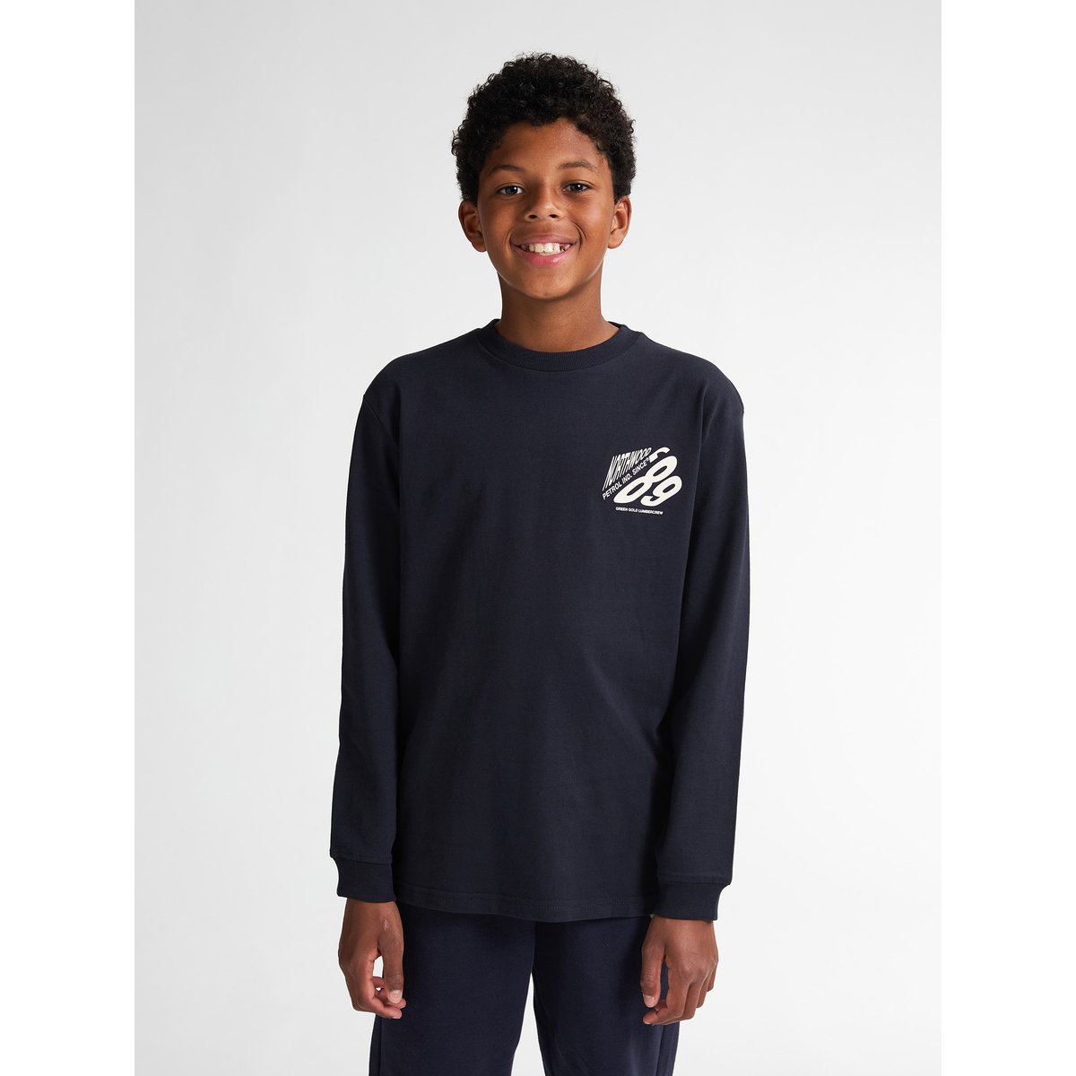 T-shirt graphique mammouth bleu royal navy, PETROL INDUSTRIES