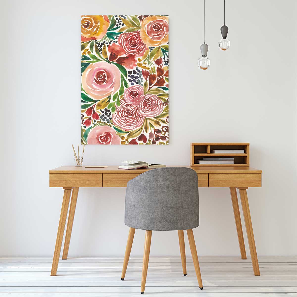 Tableau roses envoutantes tableau alu dibond, HEXOA