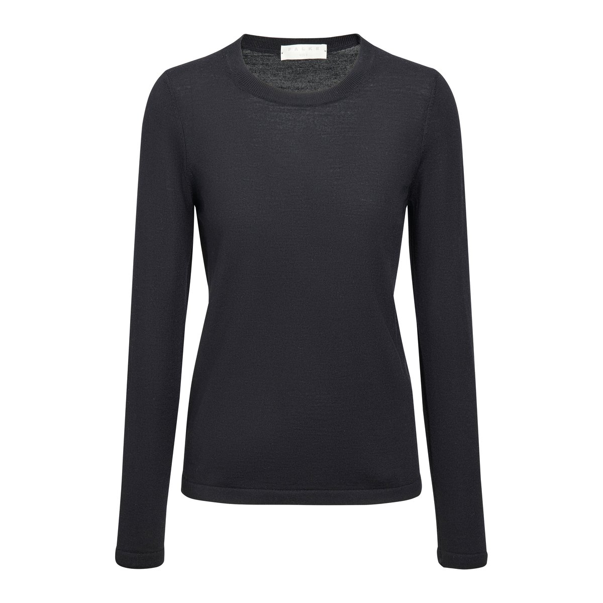 Pull-over Pure Merino Wool noir, FALKE