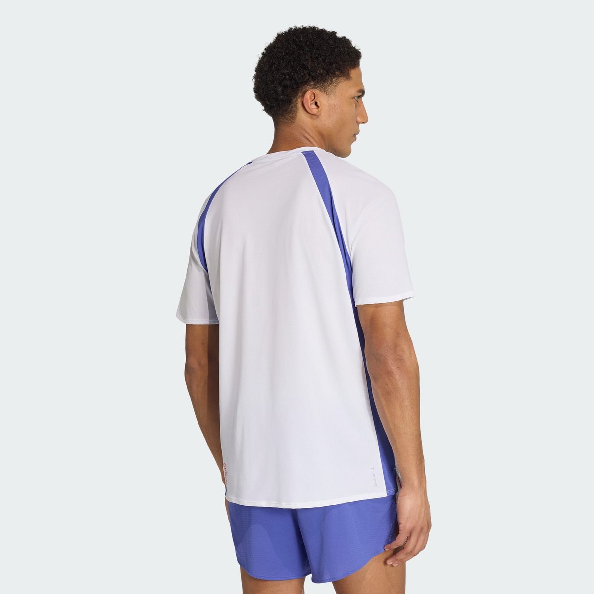 T-Shirt De Running Adizero Archive T-Shirt De Running Adizero Archive white / dual indigo, adidas Performance