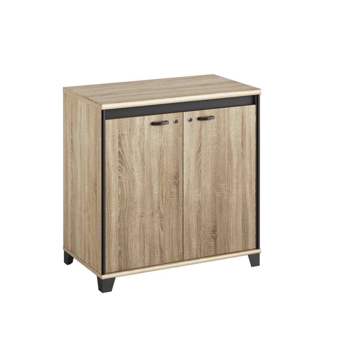 Mambo rangement bas 2 portes  MAMBO beige, GAMI