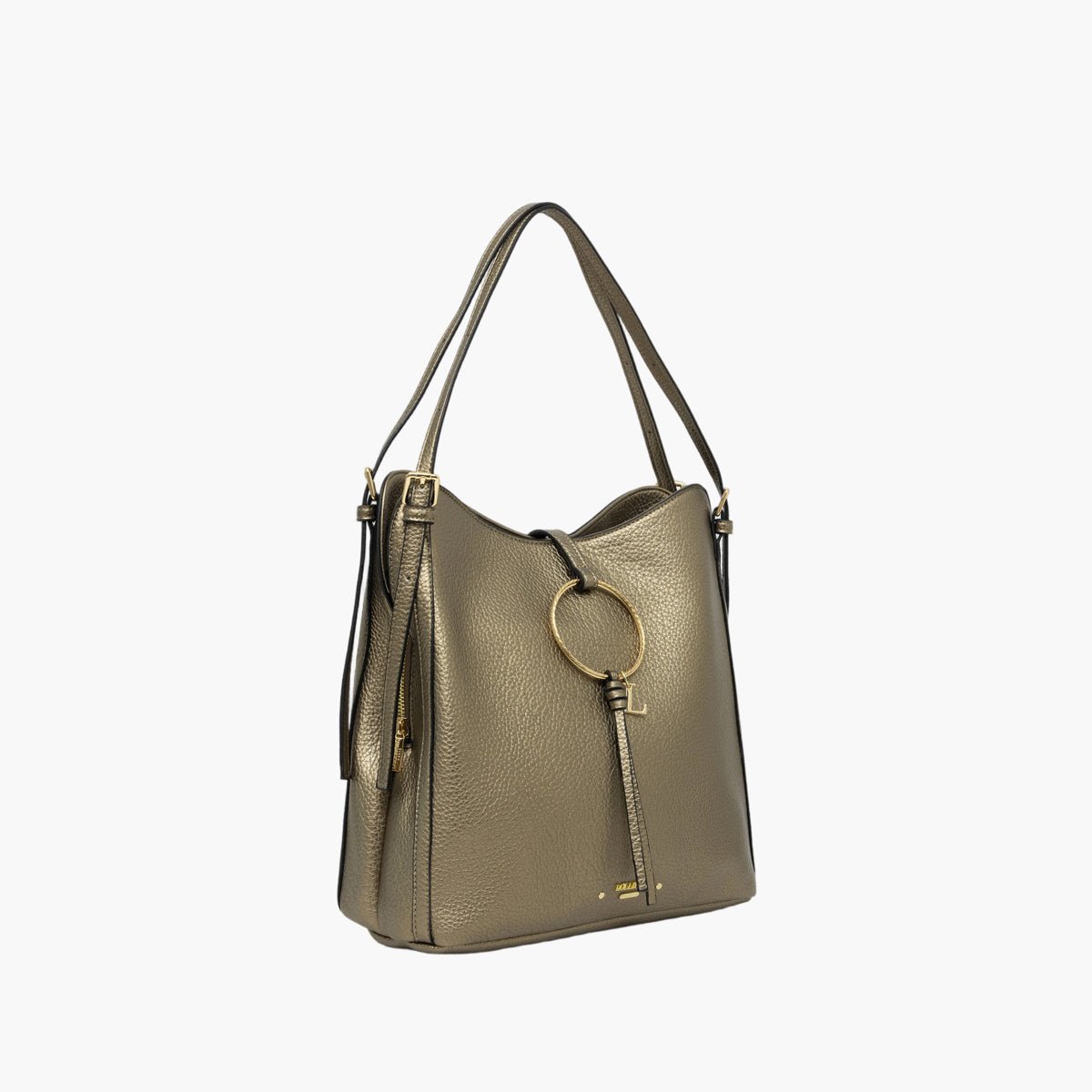 Sac shopper Tatjana bronze,doré, LOLLIPOPS