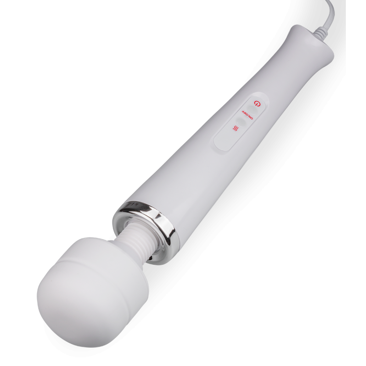 Vibromasseur puissant Fantasy Wand ultra power blanc, LOVE AND VIBES