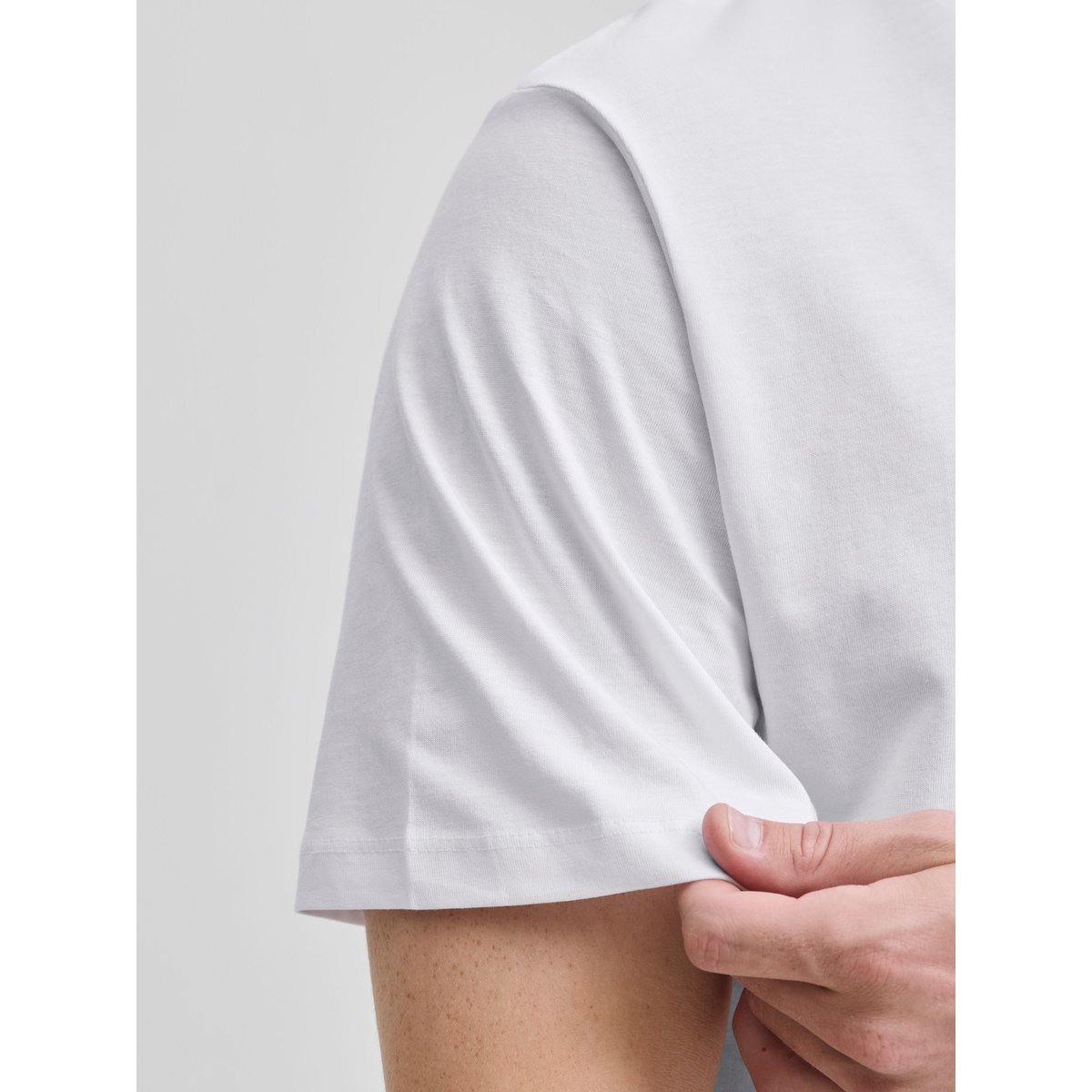 T-Shirt white 1, JACK & JONES