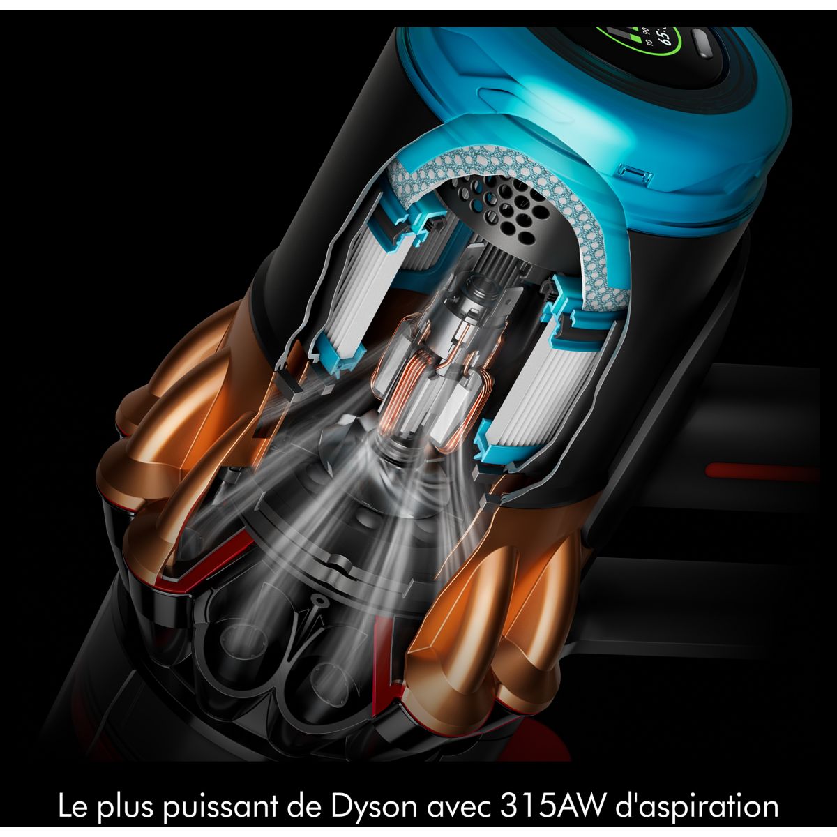 Aspirateur balai V16 Piston Animal Submarine couleur unique, DYSON