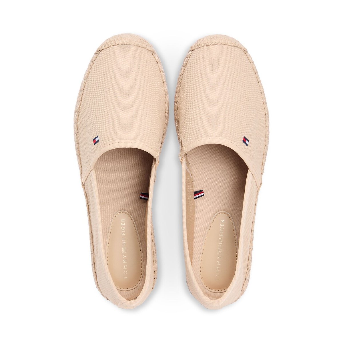 Flag espadrilles beige, TOMMY HILFIGER