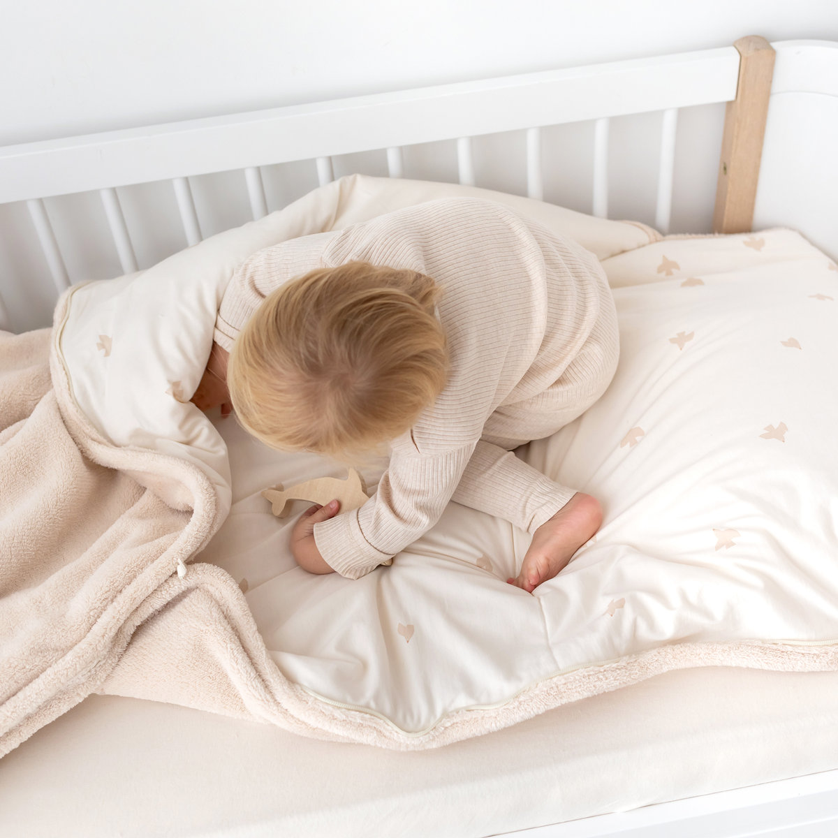 Sac de couchage nomade bébé - TOG 3 Cocon moelleux marshmallow, BEMINI