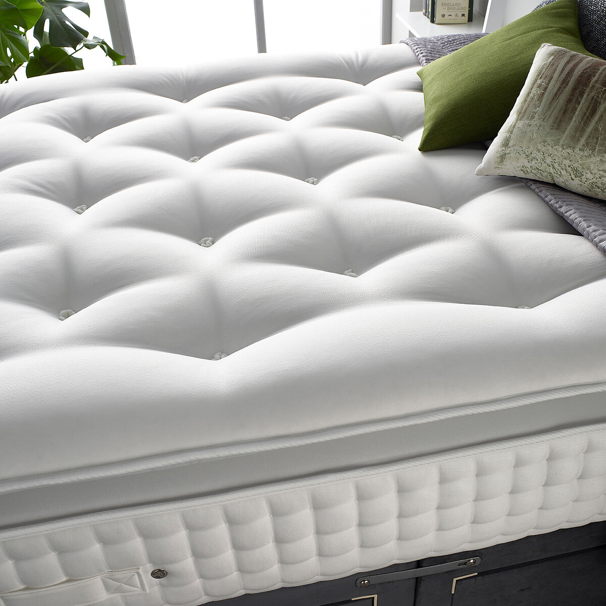 Alpaca Silk 3000 Pocket Pillowtop Mattress white, ASPIRE