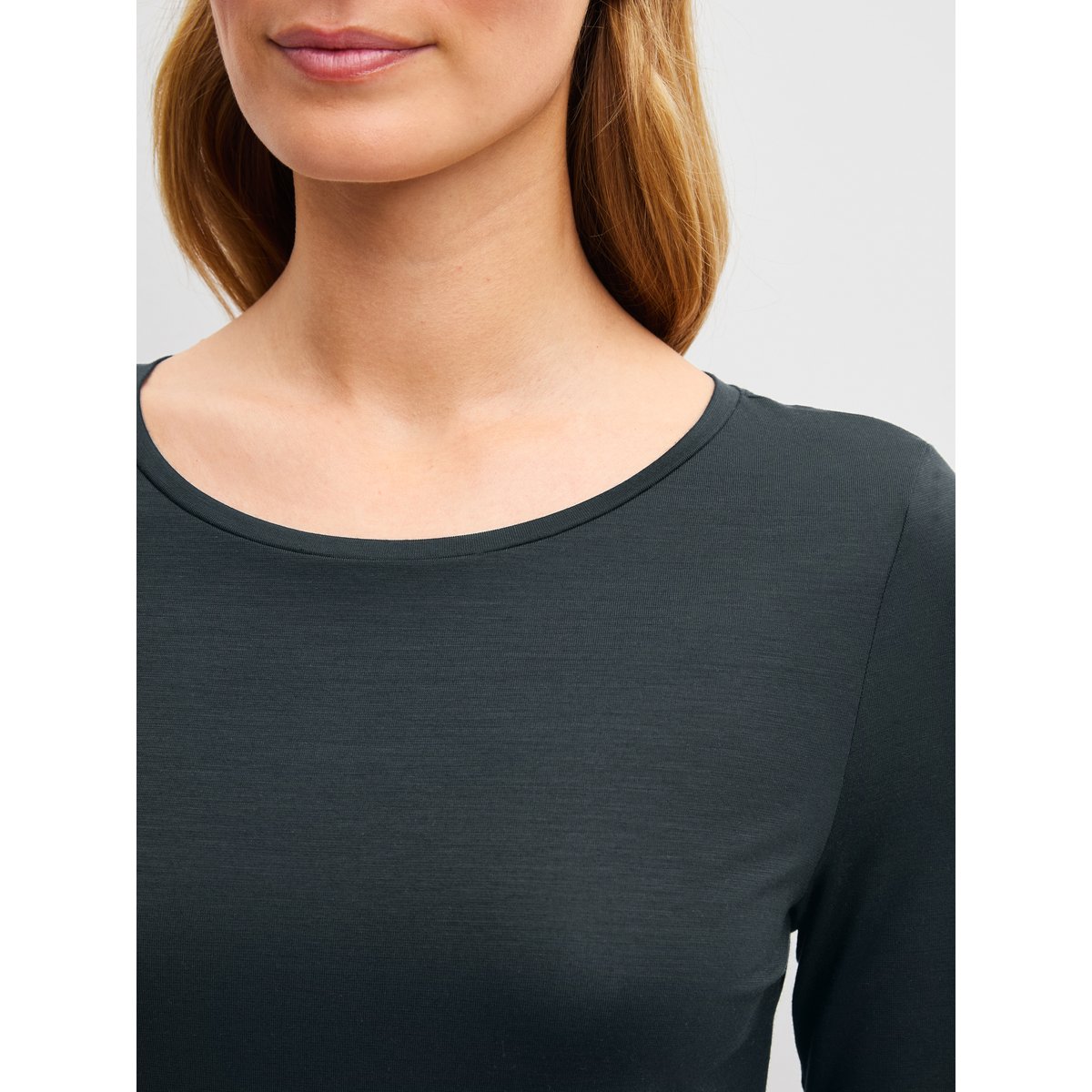 T-shirt manches longues Modal FAVOURITES classic black, CALIDA