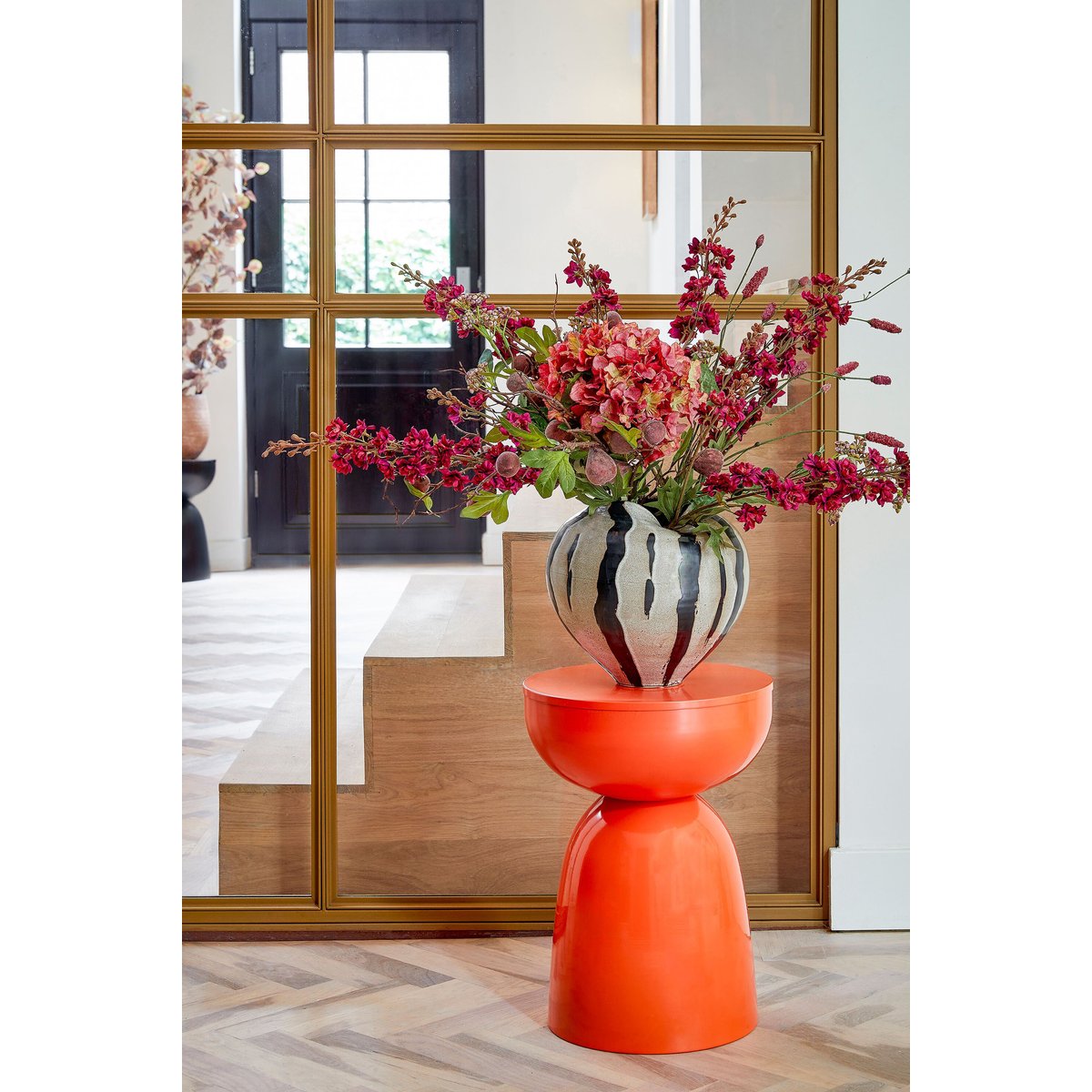 Table d'appoint ELLIOT orange, MICA DECORATIONS