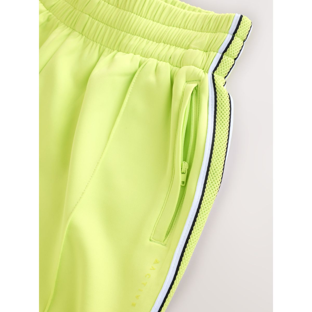 Short de sport rétro active vert citron, NEXT
