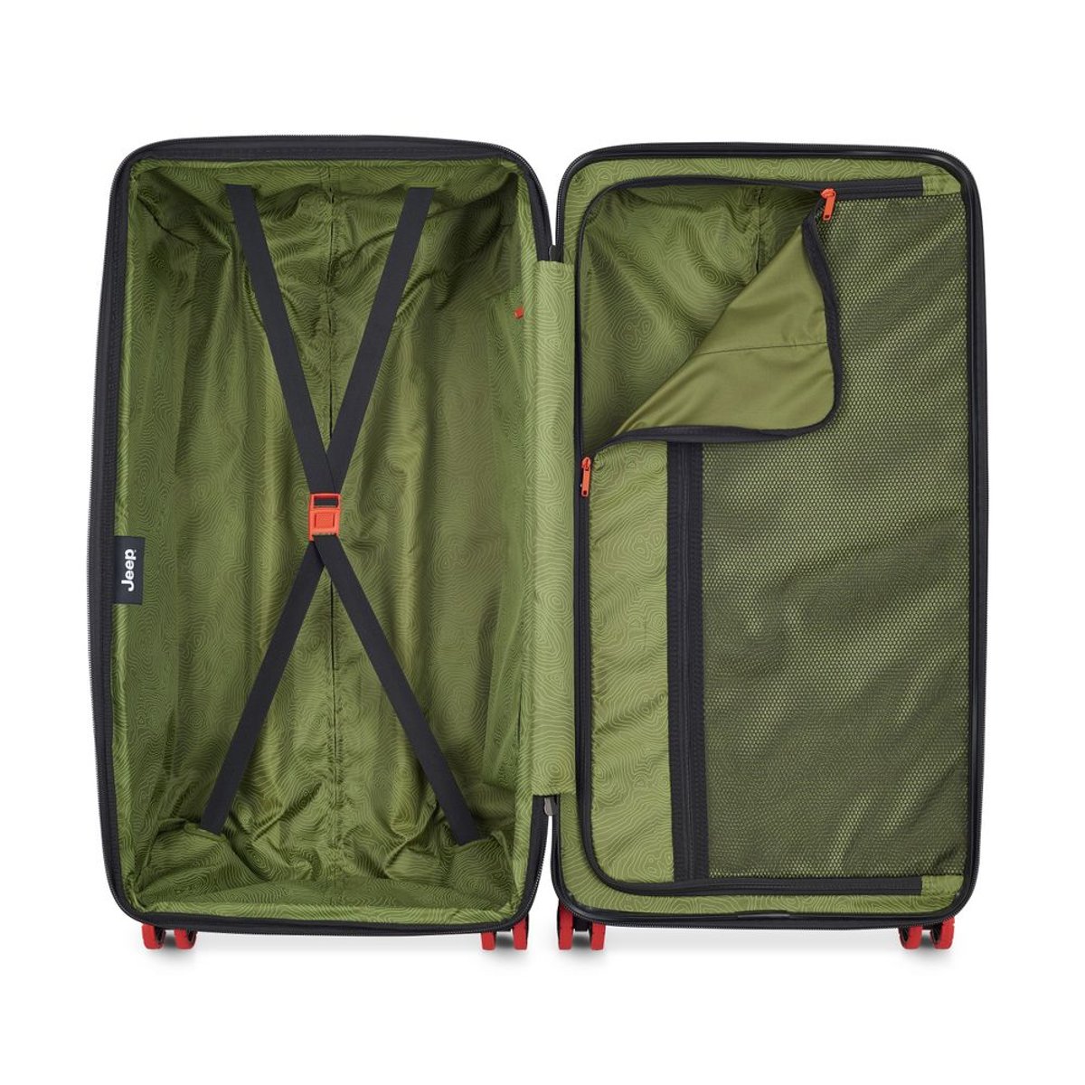 Valise XXL JH002B piment, DELSEY PARIS