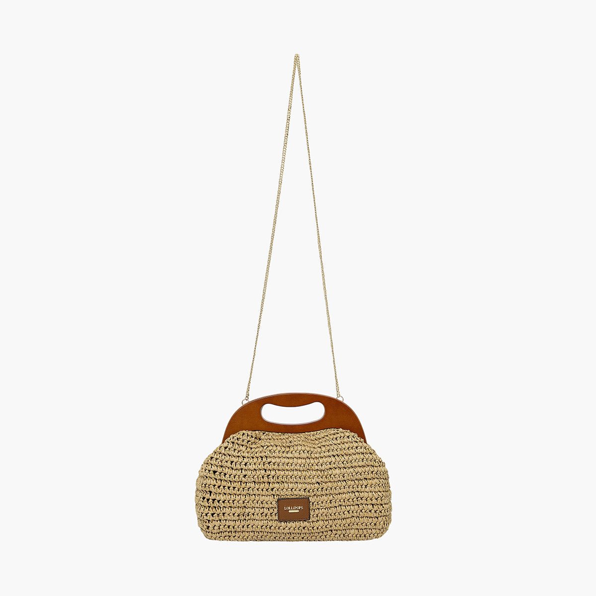 Sac frame  Sybile beige, LOLLIPOPS