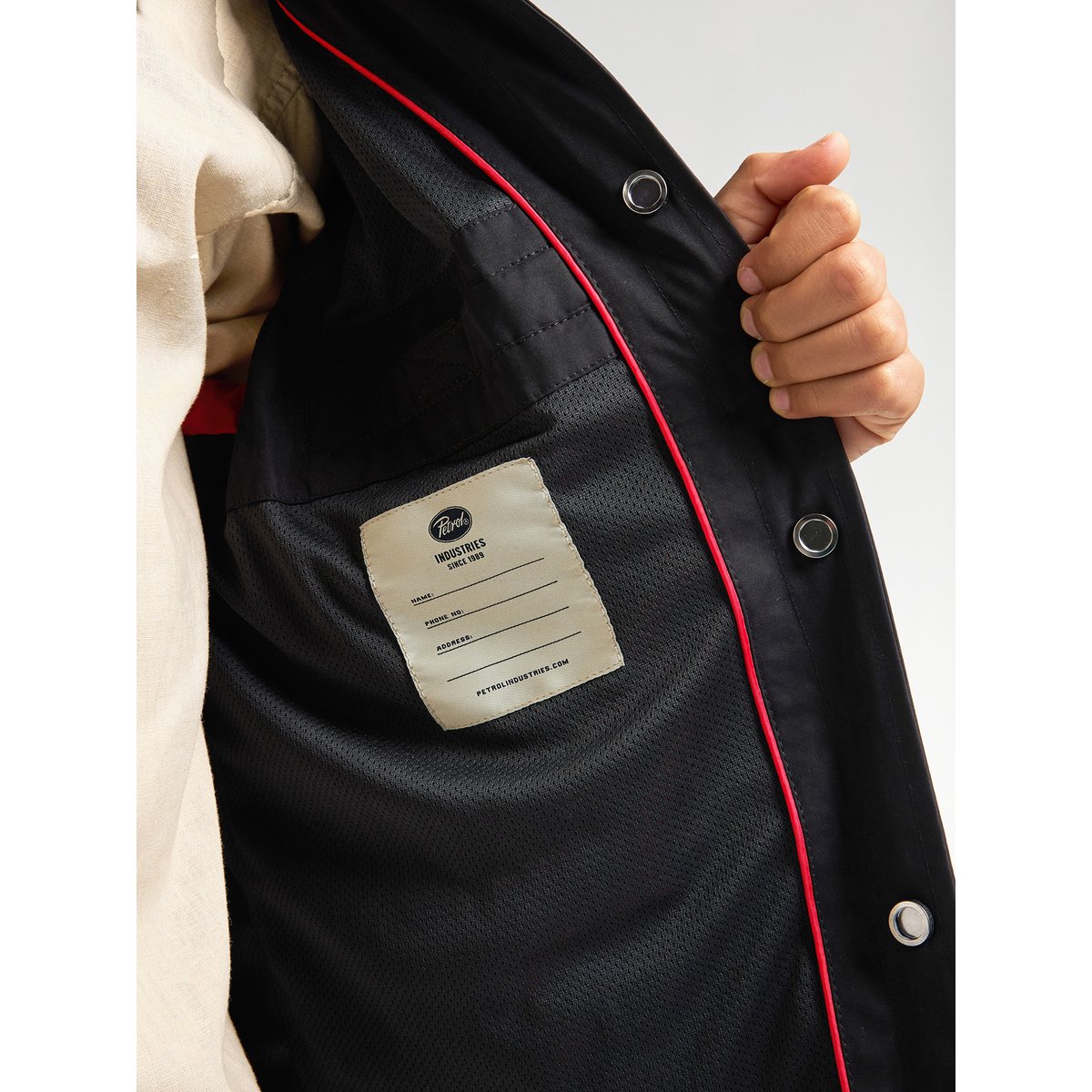 Veste de coach jaguar gris anthra, PETROL INDUSTRIES