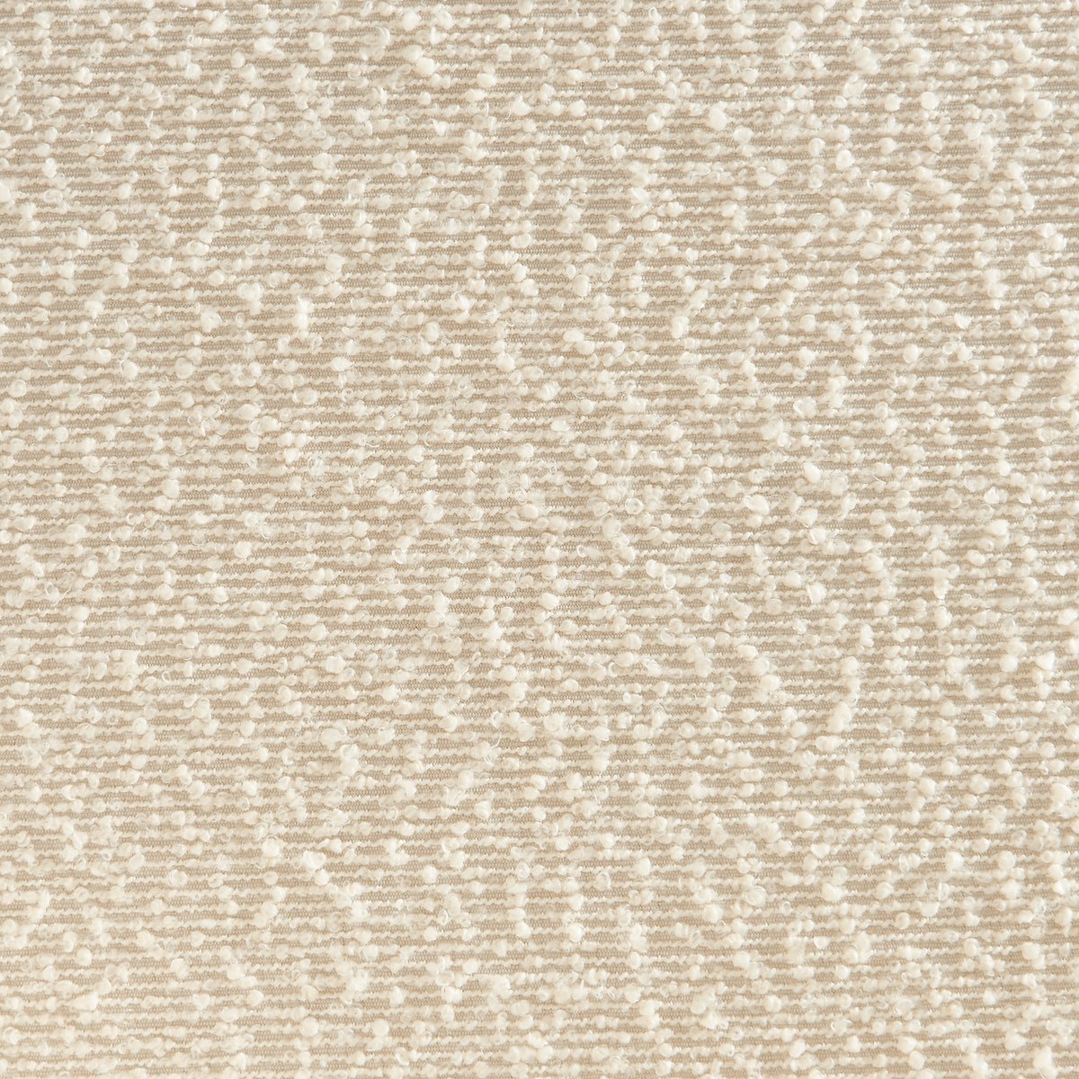 Lot de 2 chaises en tissu et bois SIMONE blanc cassé, SORELH