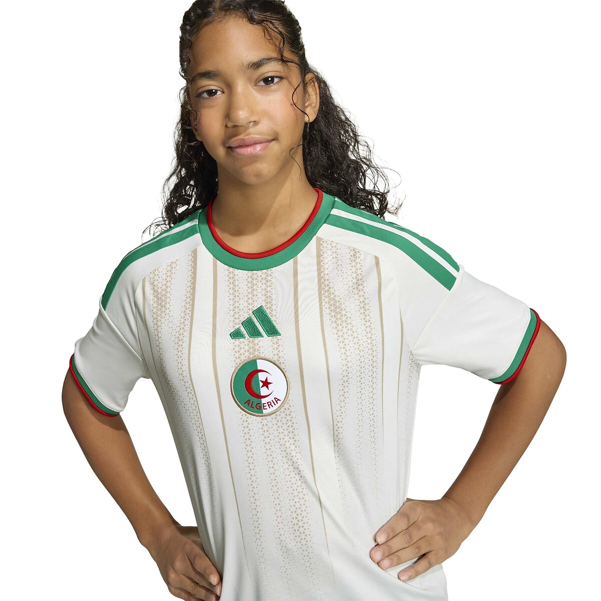 Maglia Replica Home Algeria, Coppa del Mondo 2026 beige, adidas Performance