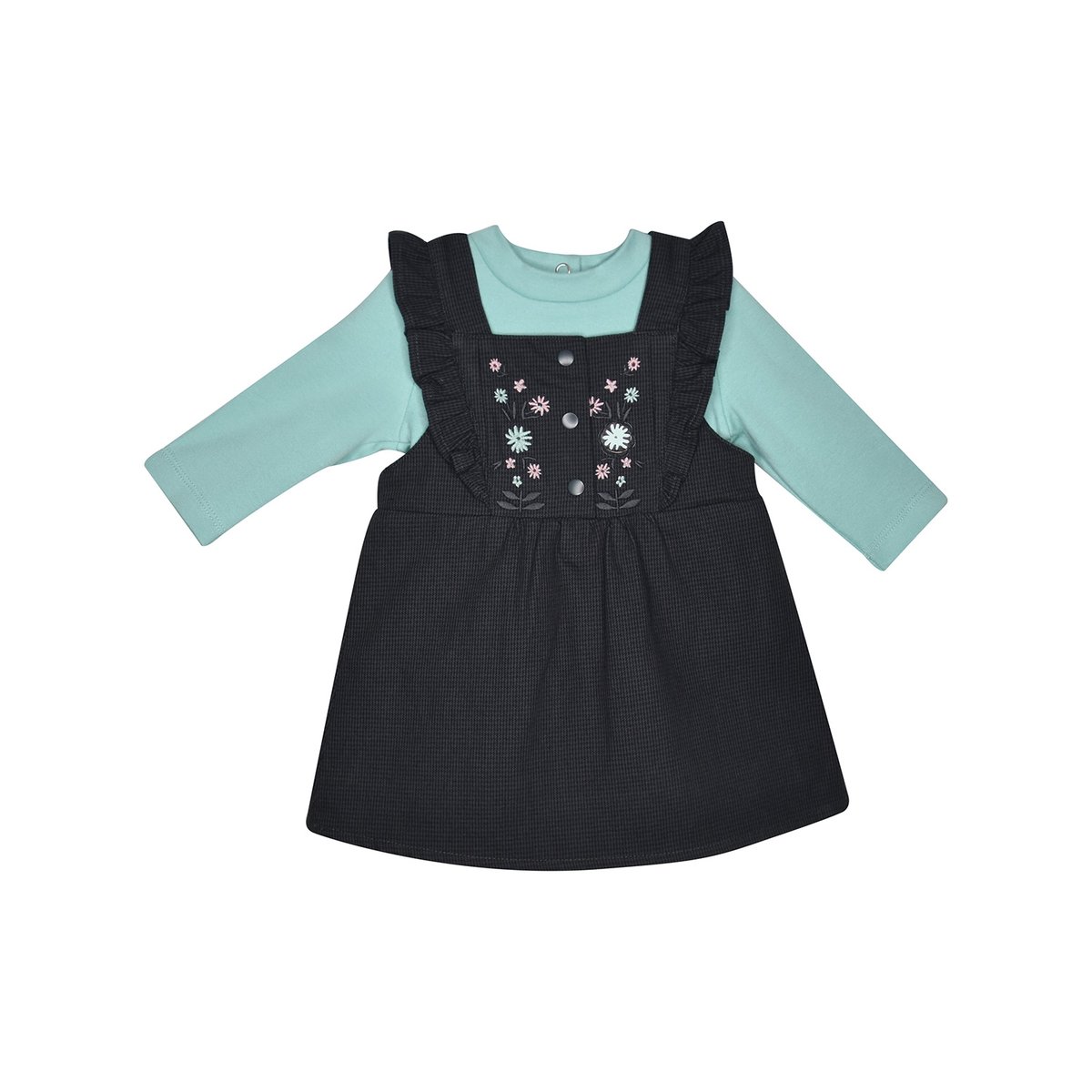 Tee shirt + robe fideline gris, SUCRE D'ORGE