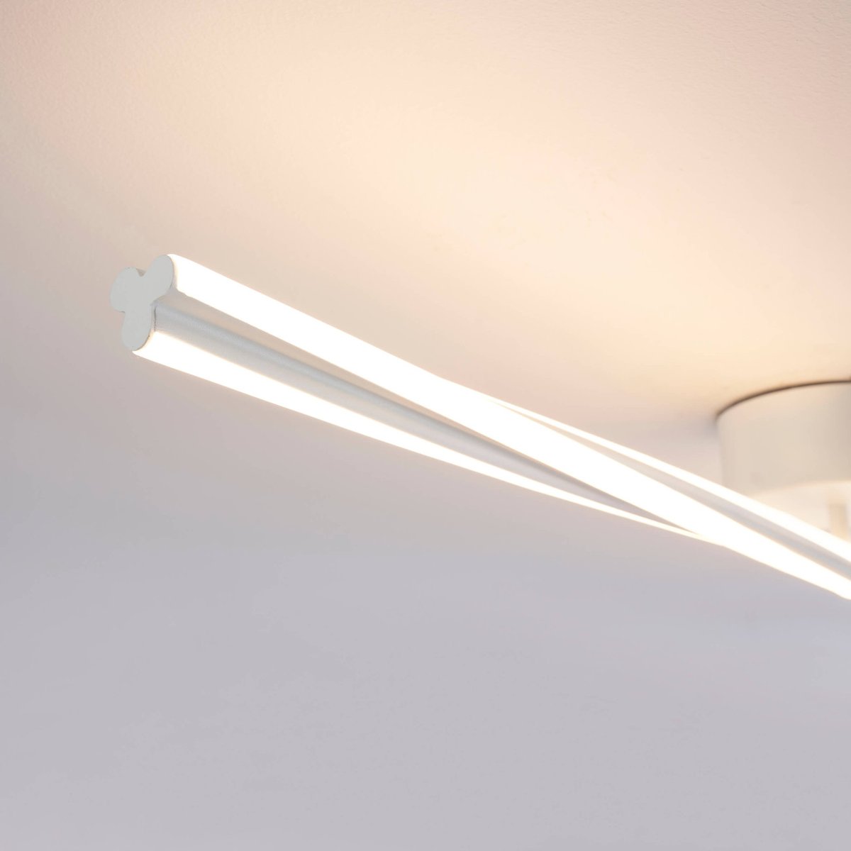 Applique ou plafonnier LED aluminium - ELLA blanc, KOSILUM