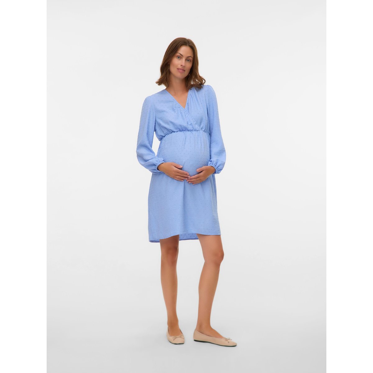 Robe brunnera blue, MAMA LICIOUS