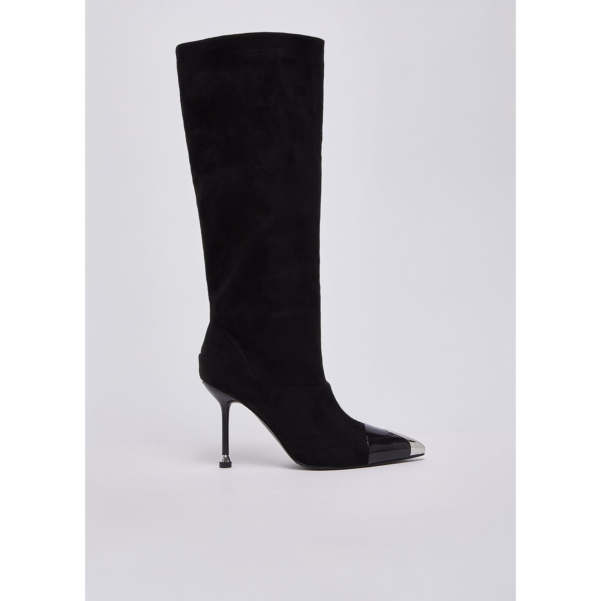 Bottes à bout métallique noir, LIU JO