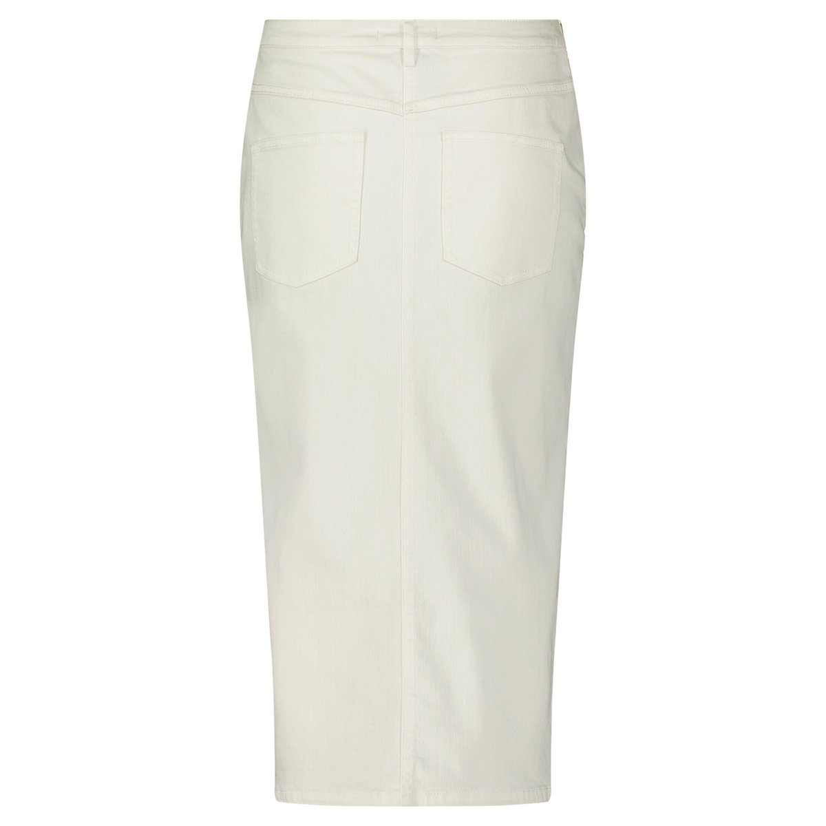 Jupe en jean à effet délavé blanc, BETTY BARCLAY