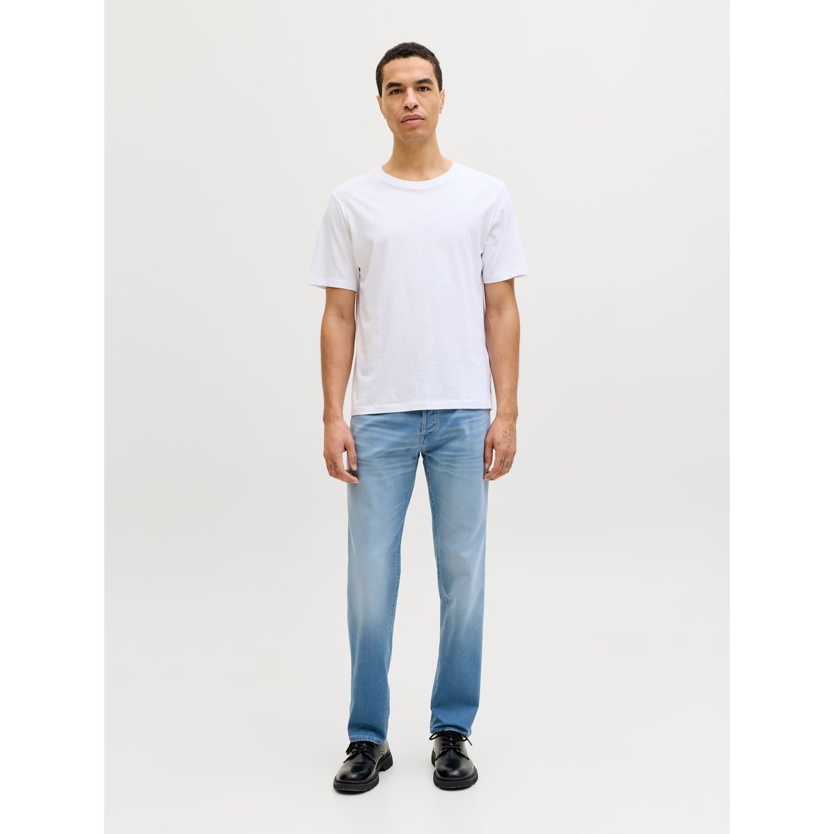 Jean Coupe Tapered blue denim, JACK & JONES