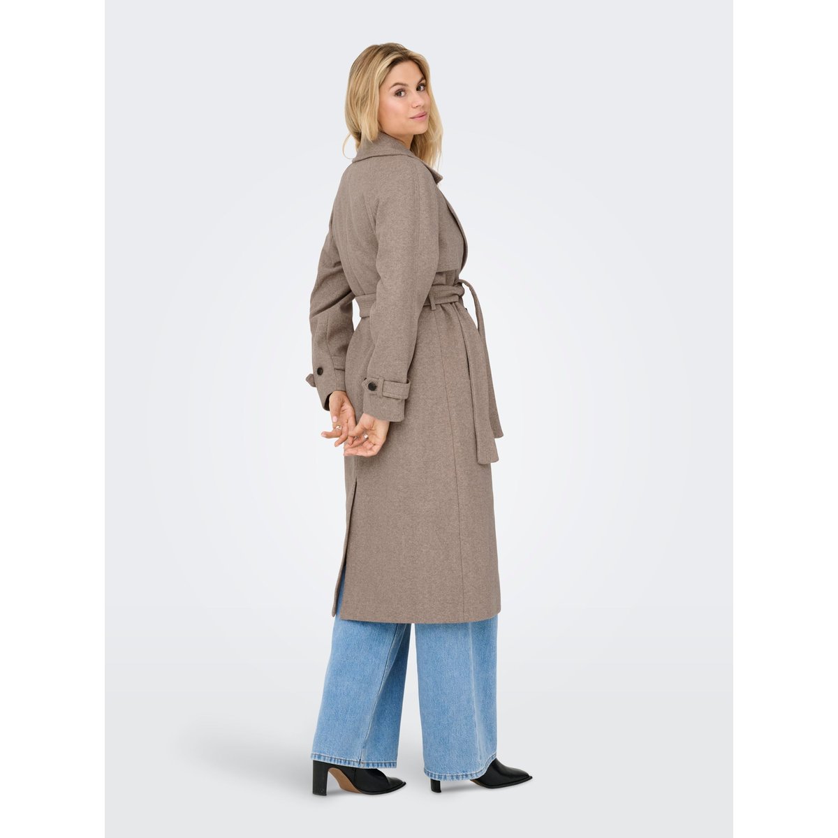 Manteau simply taupe, ONLY