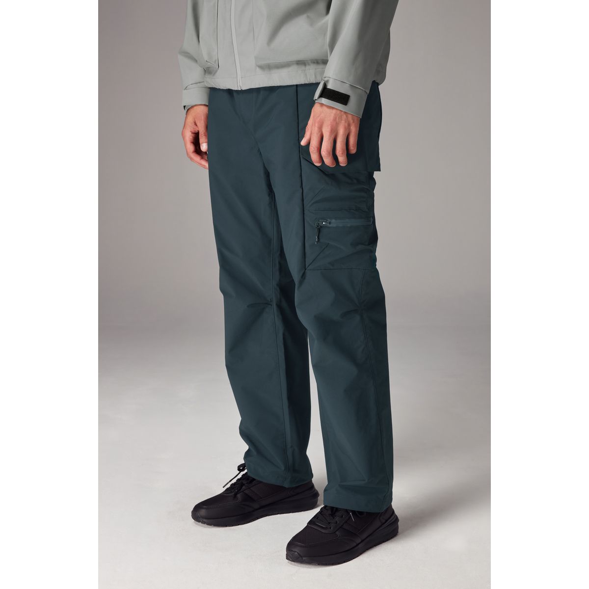 Pantalon cargo militaire bleu sarcelle, NEXT