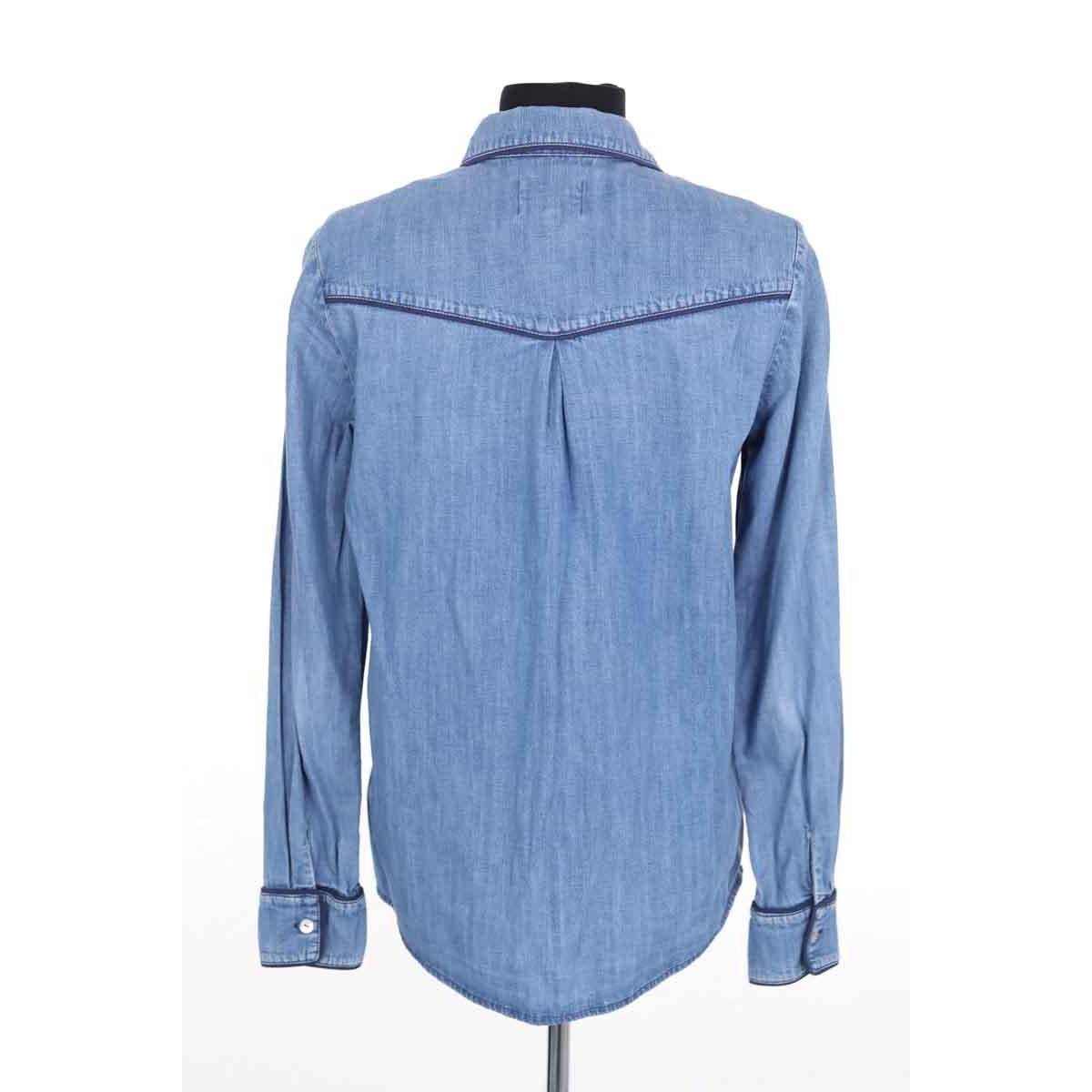 Chemise - Très Bon État bleu, SEZANE
