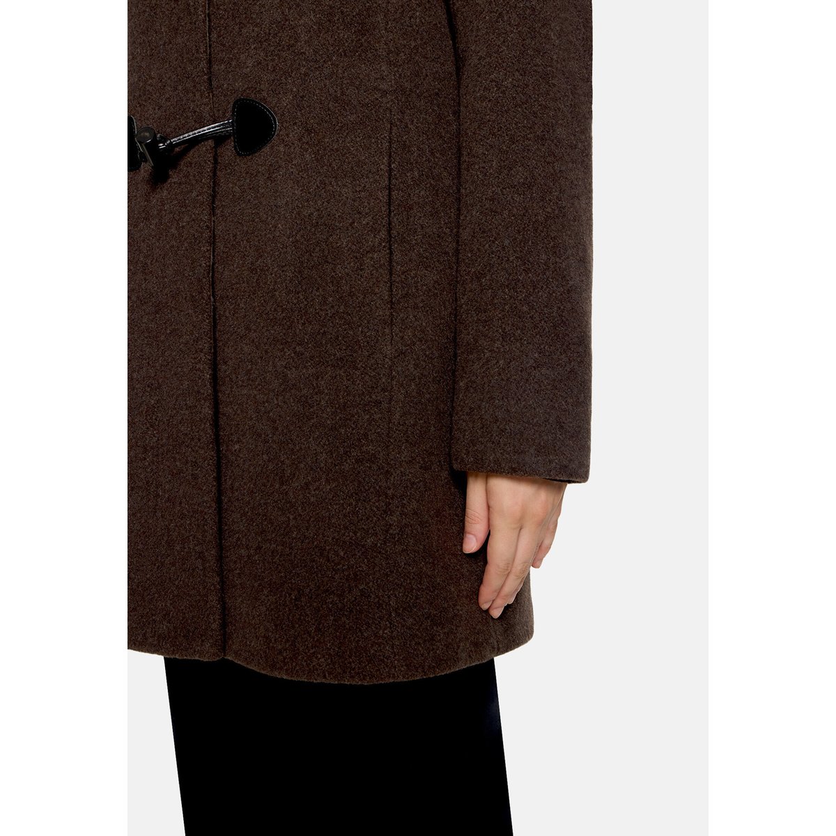 Duffle-coat à capuche marron, GIL BRET
