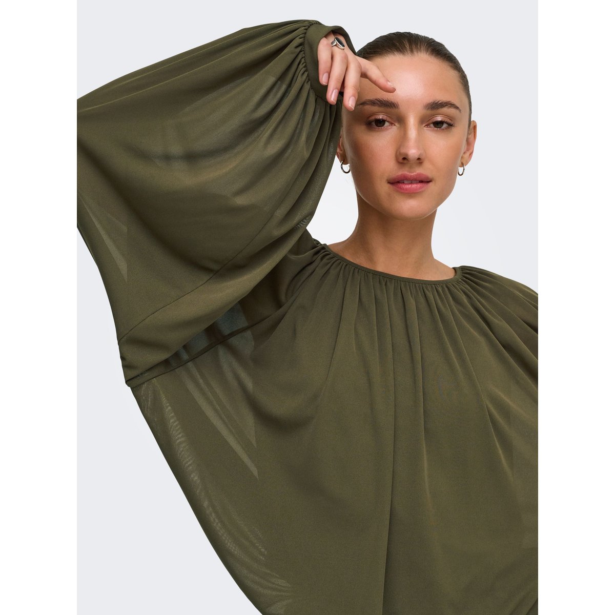 Top marron - teak 1, JDY